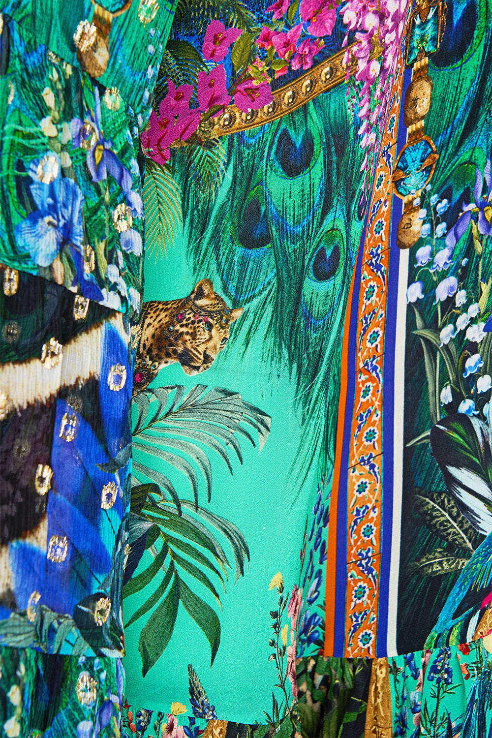 A-LINE FRILL DRESS ANIMAL ALCHEMY