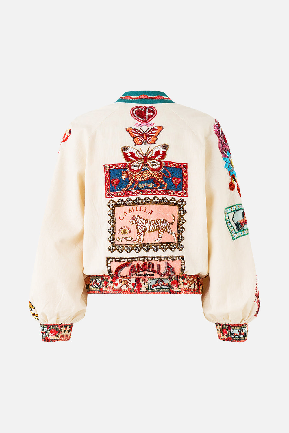 CHAQUETA BOMBER CON PUÑO HOOKAH DE ALTA CALIDAD