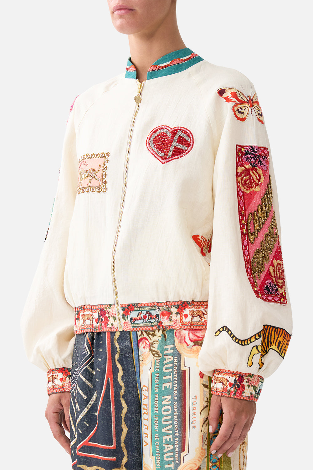CHAQUETA BOMBER CON PUÑO HOOKAH DE ALTA CALIDAD