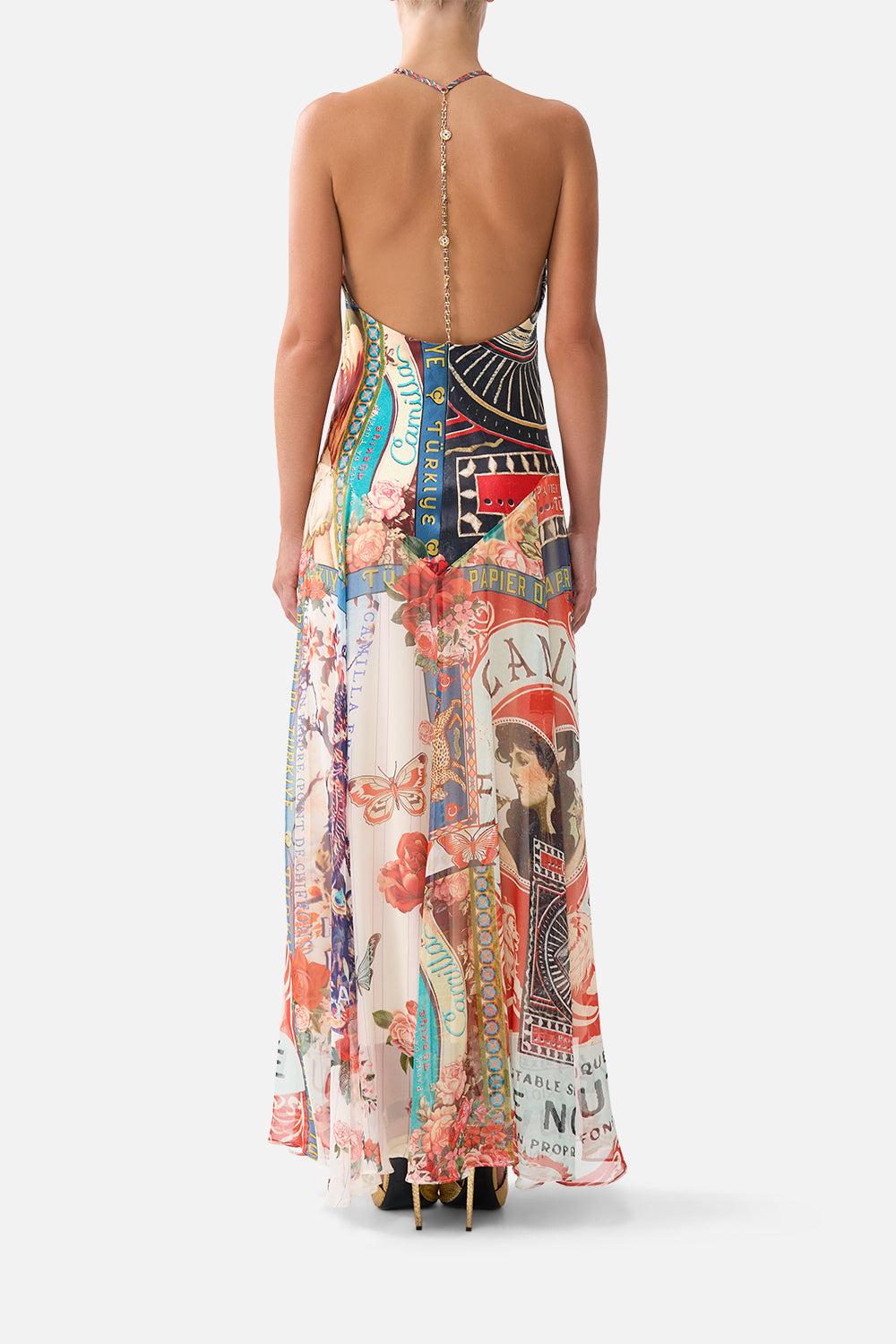 HARDWARE DETAIL SLIP DRESS HIGH CLASS HOOKAH