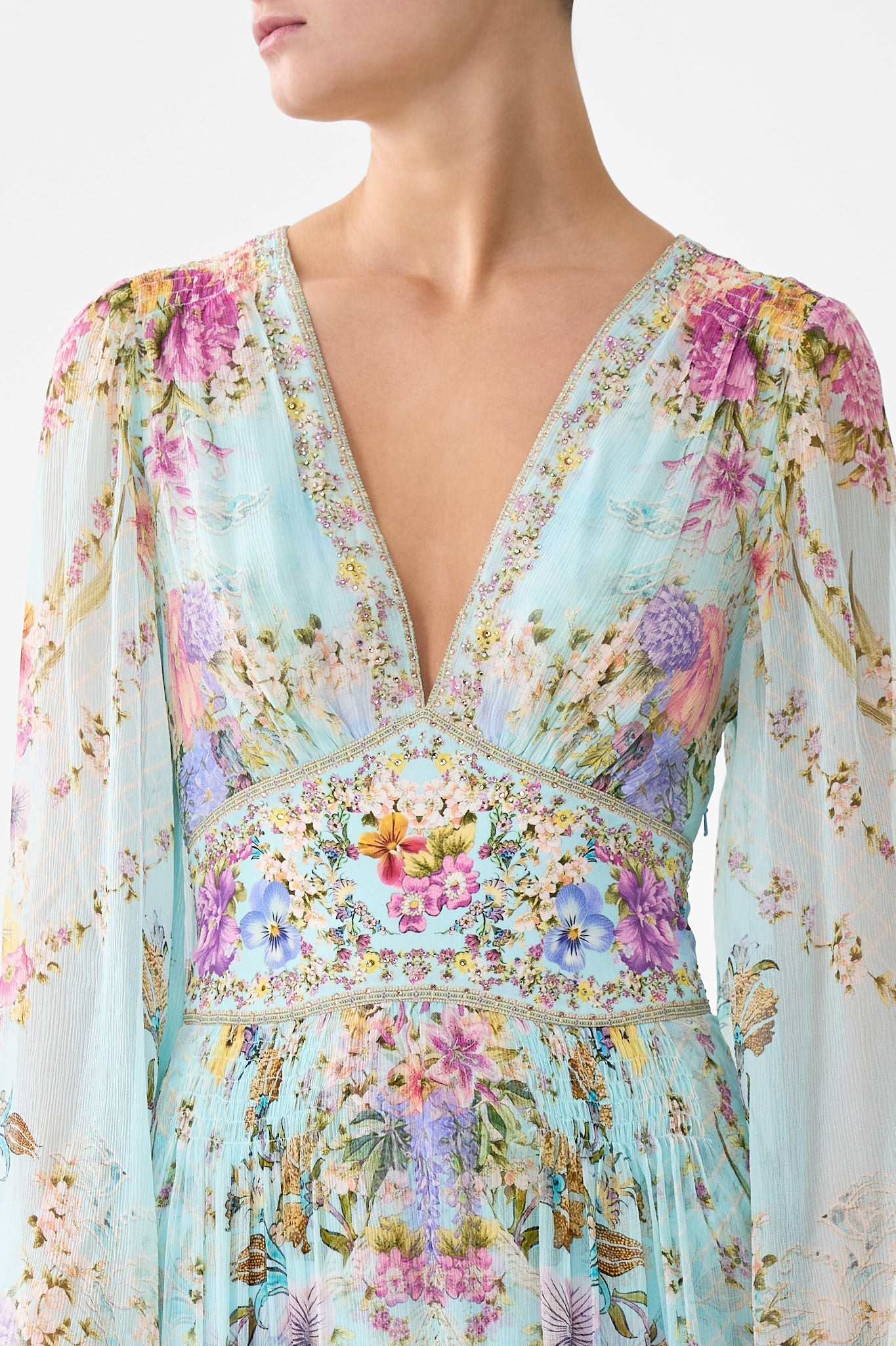 VESTIDO DE MANGA ABOCARDADA BAZAAR BLOOMS