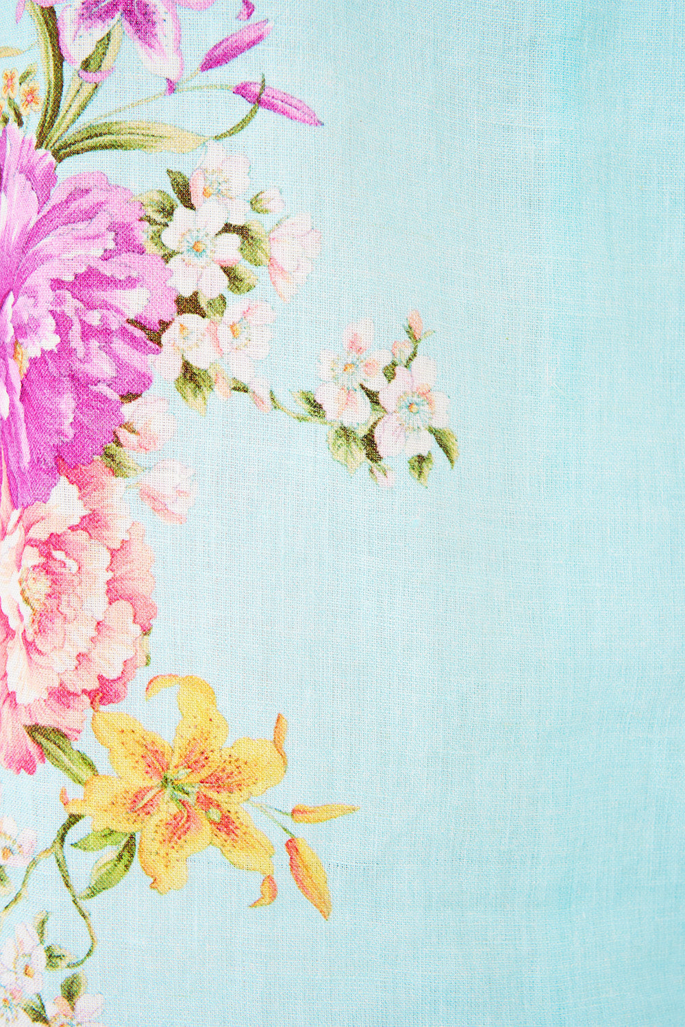 BLUSA ABOTONADA CON CUELLO BAZAAR BLOOMS