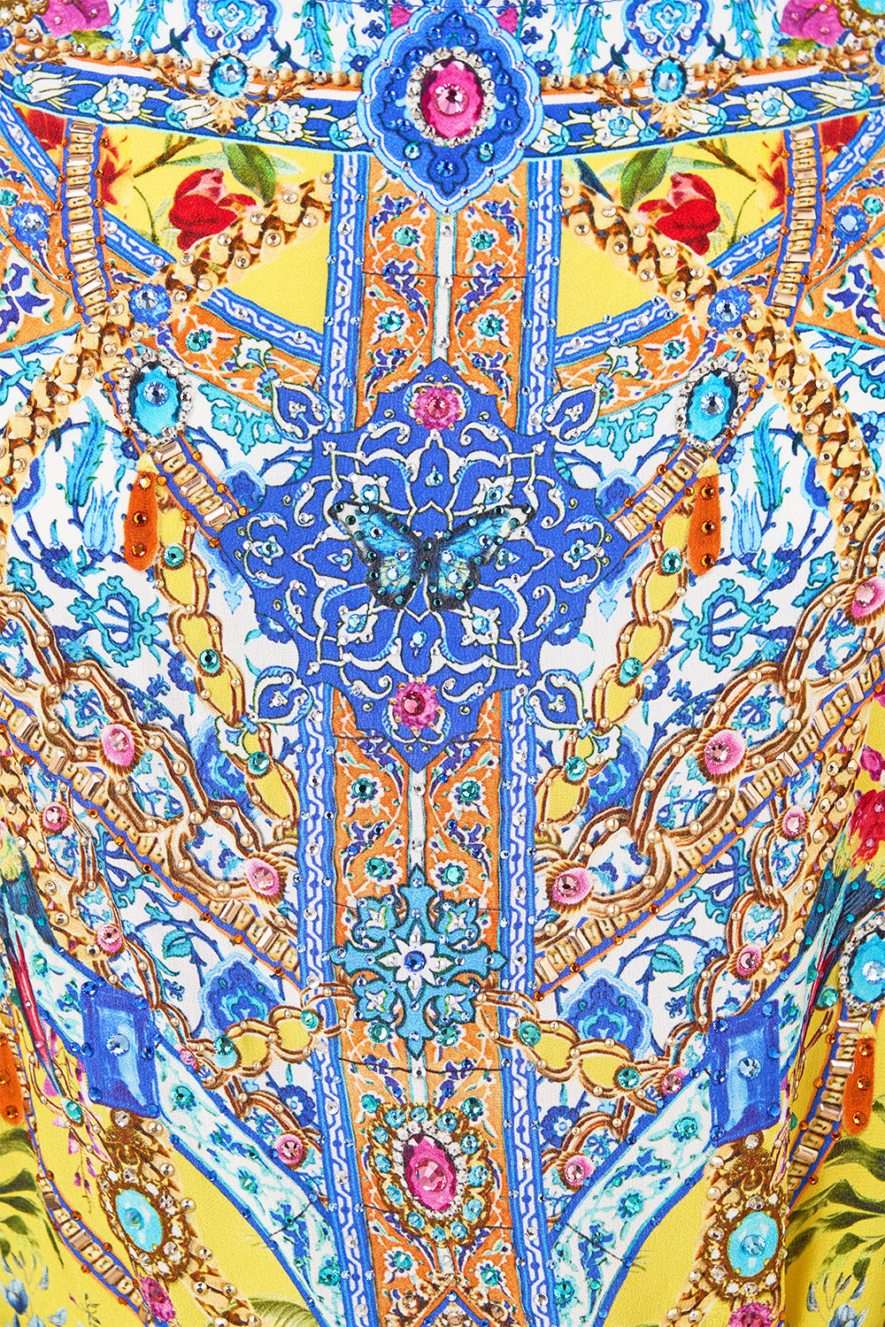 Sultanahmet Summer Scarf Kaftan With Tie Waist | CAMILLA US – CAMILLA