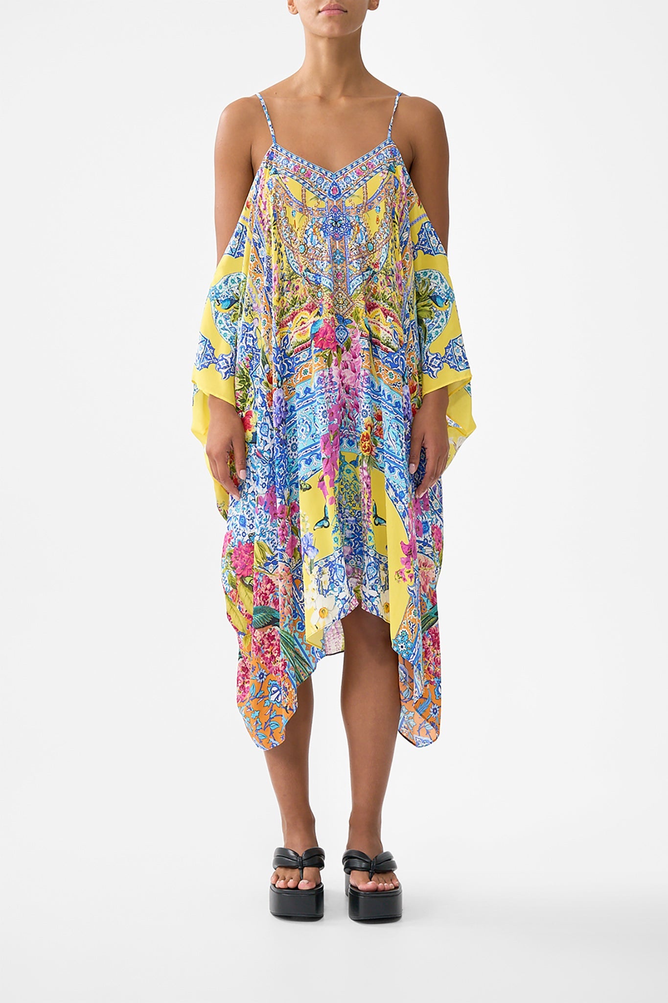 SHORT DROP SHOULDER STRAP KAFTAN SULTANAHMET SUMMER