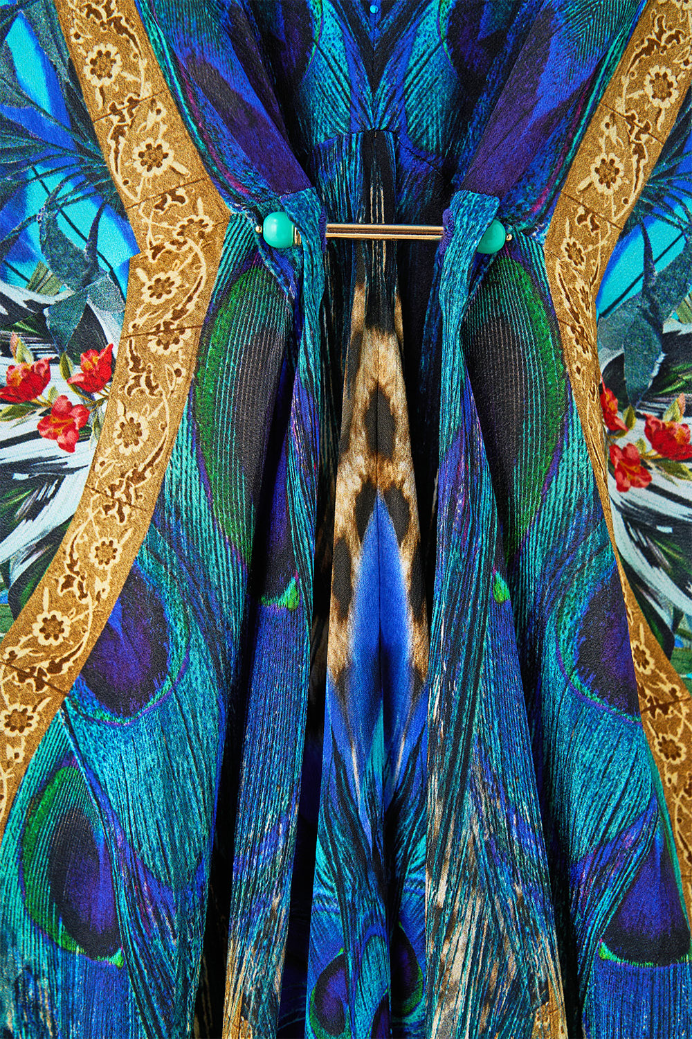 Animal Alchemy Pierced V-Neck Kaftan | CAMILLA US