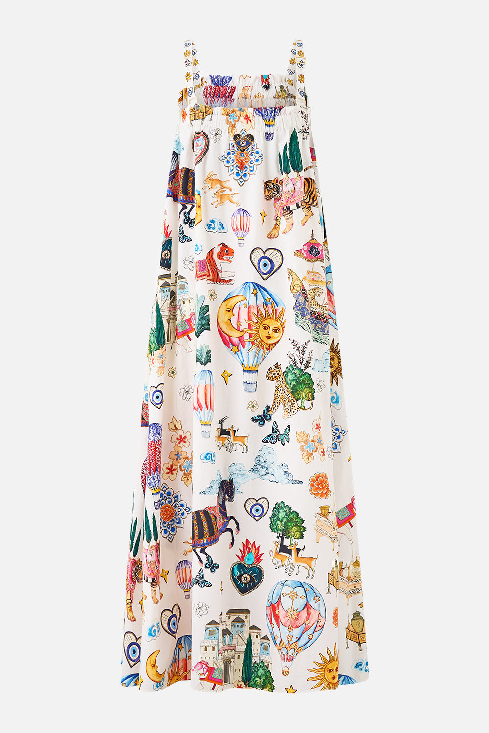 VESTIDO ANCHO DE TIRANTES KITSCH KAPADOKYA