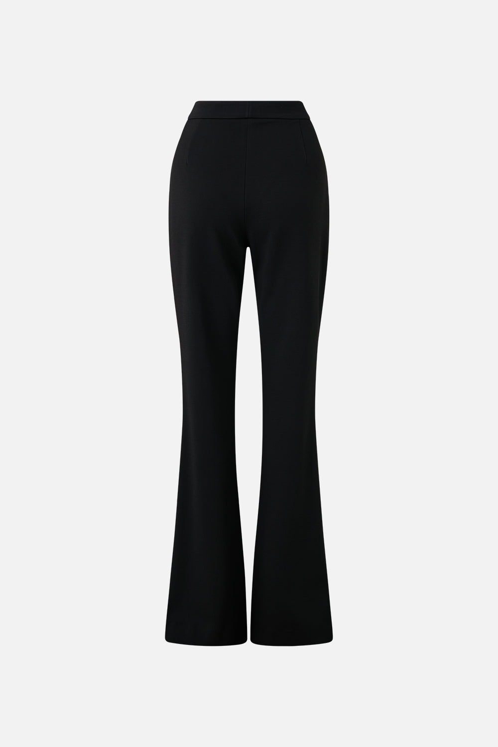 The CAMILLA flare trouser with seam detail from our print amulets and alchemy, back product view