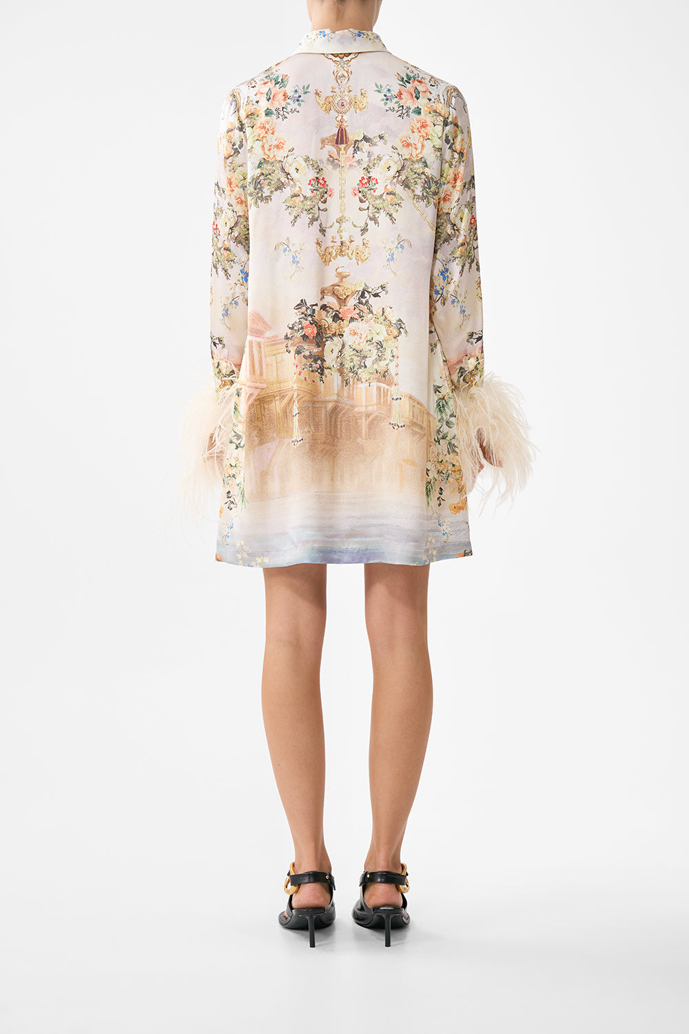 MINIVESTIDO CON PLUMAS TWILIGHT IN ISTANBUL