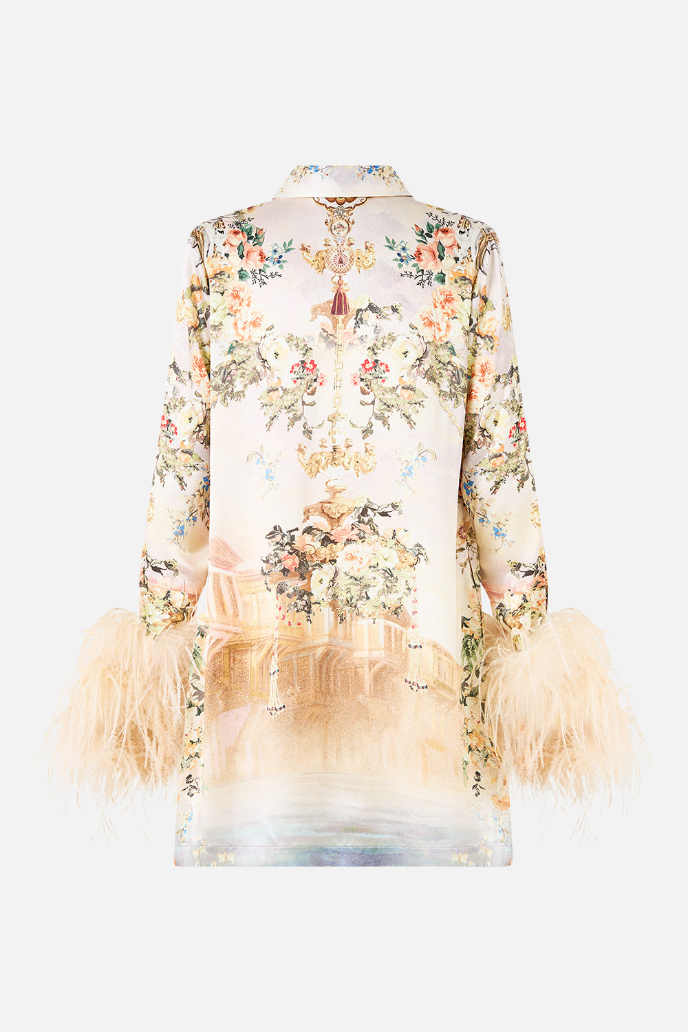 MINIVESTIDO CON PLUMAS TWILIGHT IN ISTANBUL