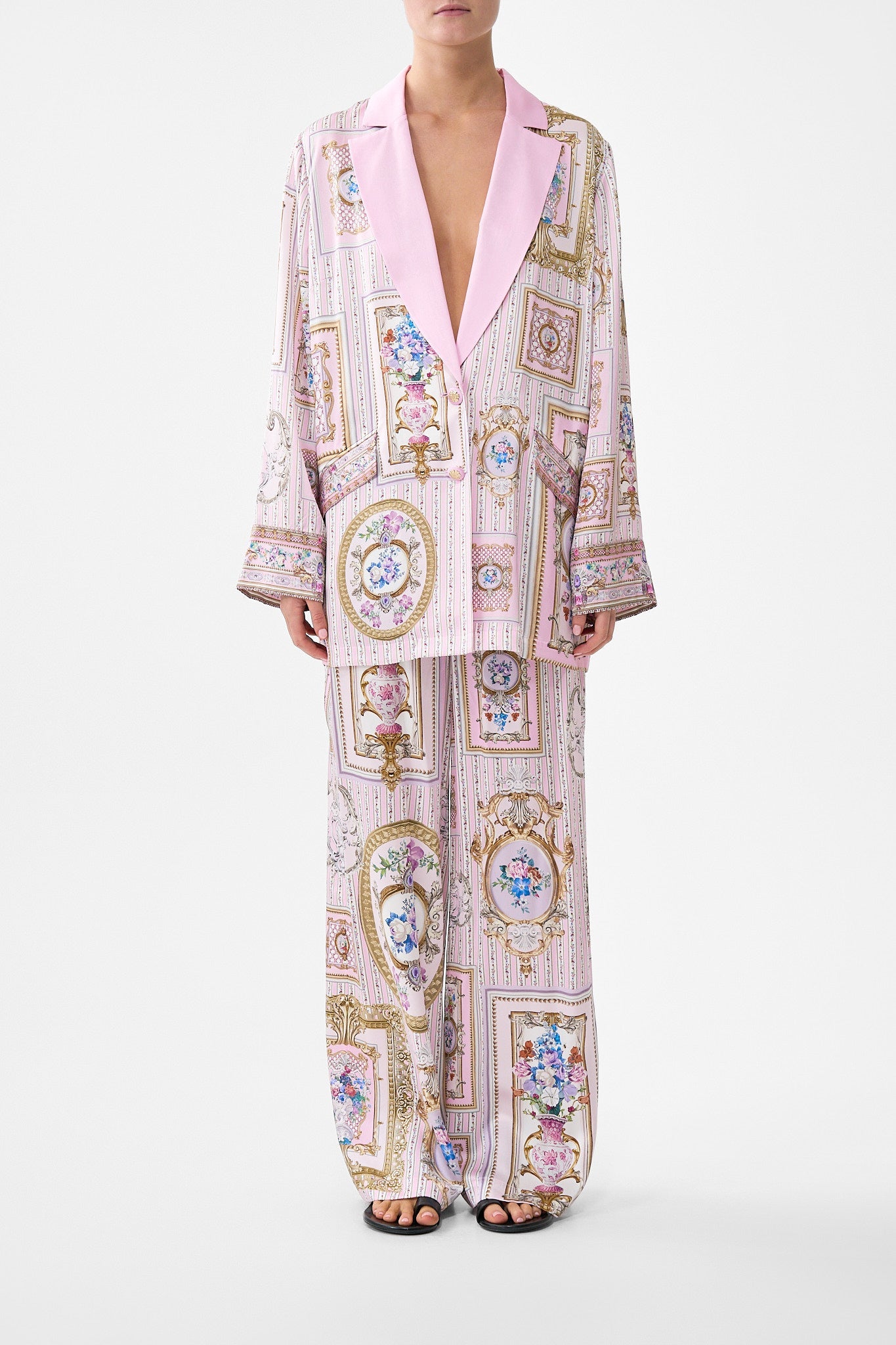 CHAQUETA DE SASTRE RELAXED PASTEL PALACIEGO