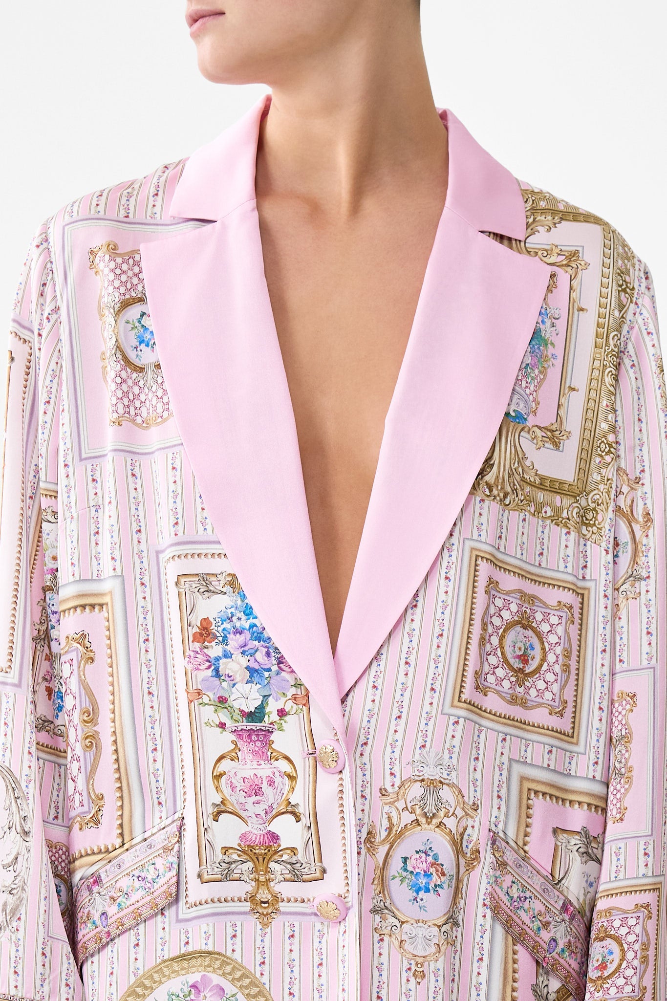 CHAQUETA DE SASTRE RELAXED PASTEL PALACIEGO