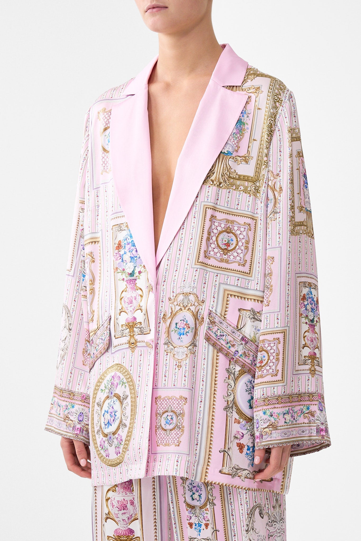 CHAQUETA DE SASTRE RELAXED PASTEL PALACIEGO