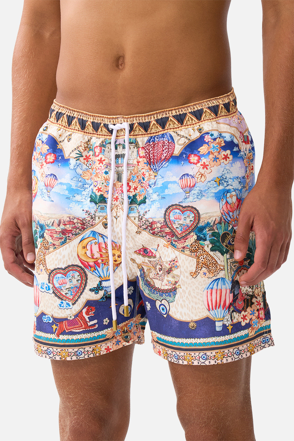 BERMUDA DE LARGO MEDIO CON CINTURA ELÁSTICA KAPADOKYA KITSCH