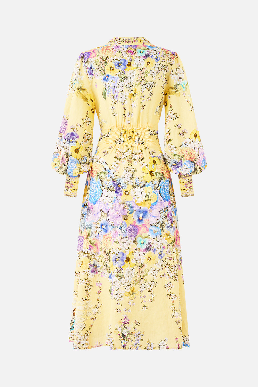 VESTIDO CAMISERO CON CINTURÓN ESTAMPADO DARLING BUDS