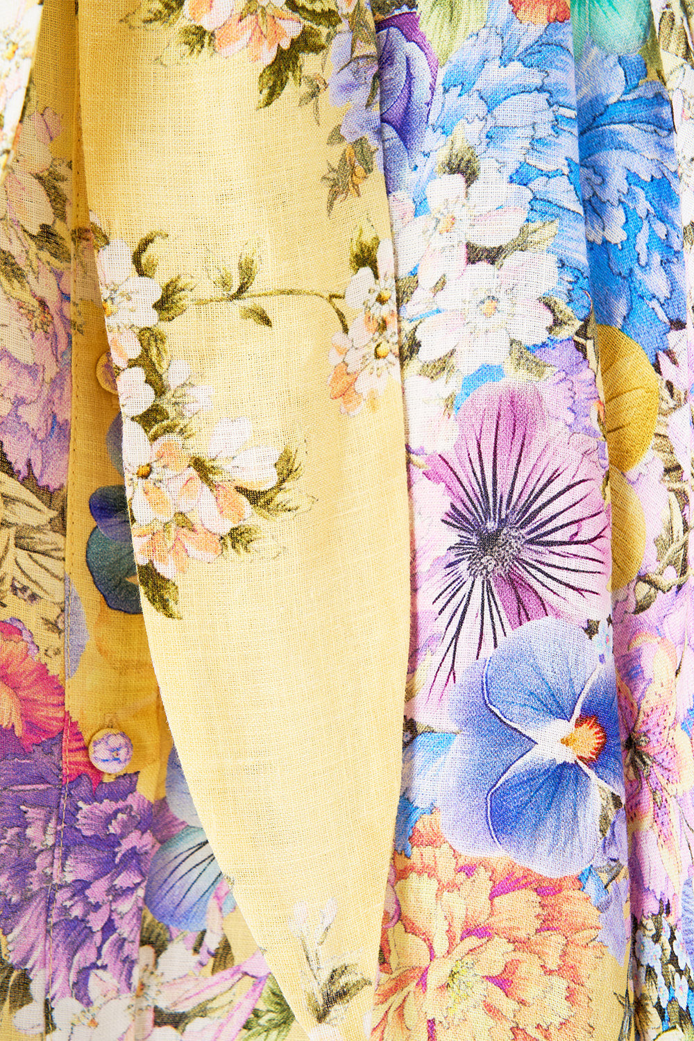 WAIST TIE SHIRT DRESS DARLING BUDS