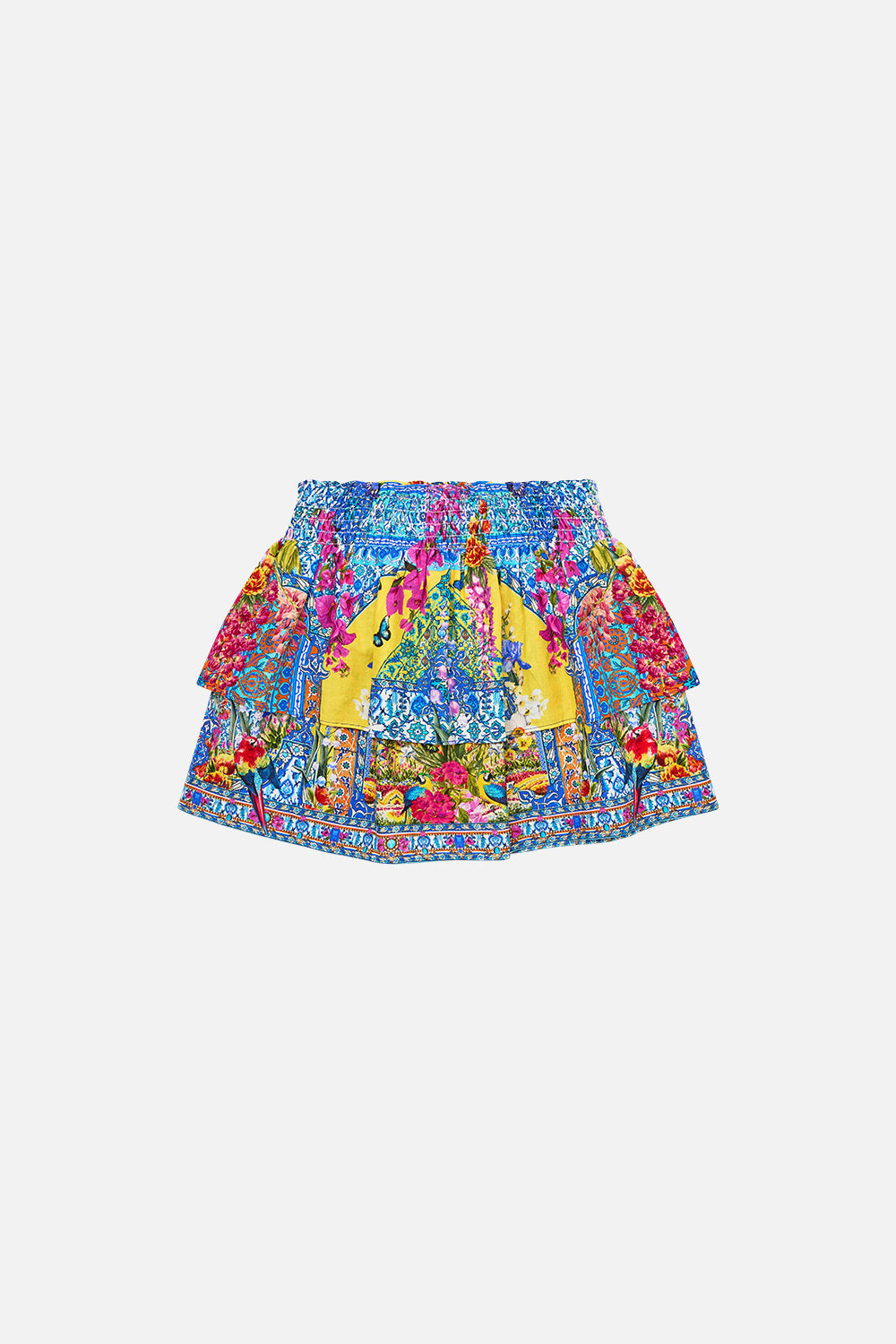 MINIFALDA INFANTIL EN CAPAS CON BAJO REMALLADO SULTANAHMET SUMMER