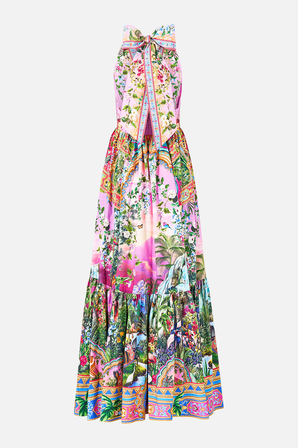Camilla ベルテットマキシドレス Turkish Delight Ruffle Hem Halter Dress | CAMILLA US – CAMILLA