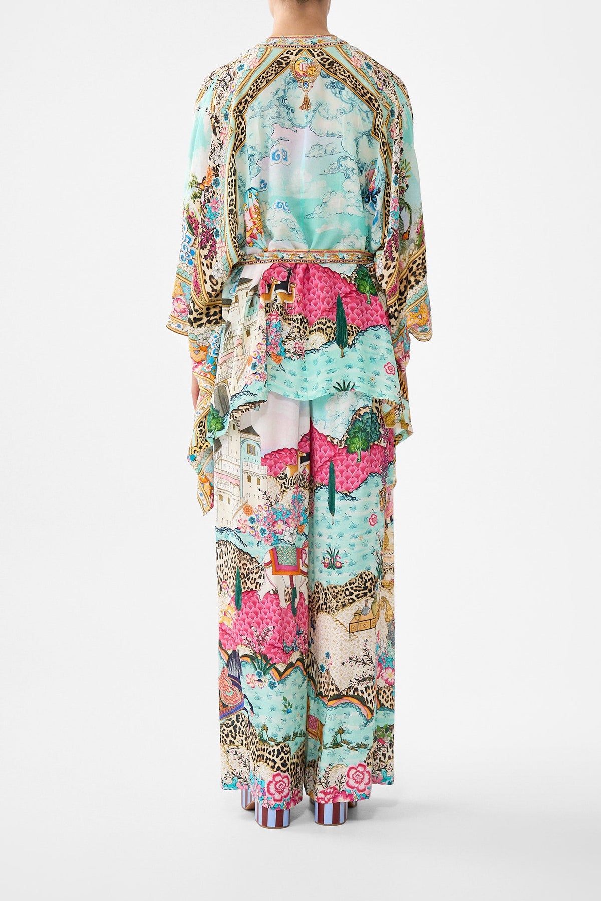 BUTTON THROUGH SCARF BLOUSE MINIATURE MOMENTS