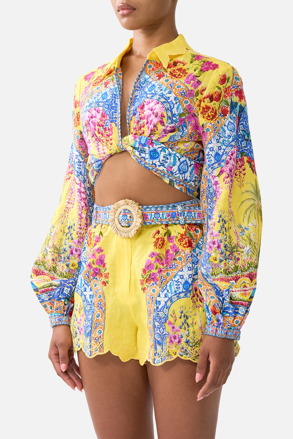 CROPPED WRAP SHIRT SULTANAHMET SUMMER