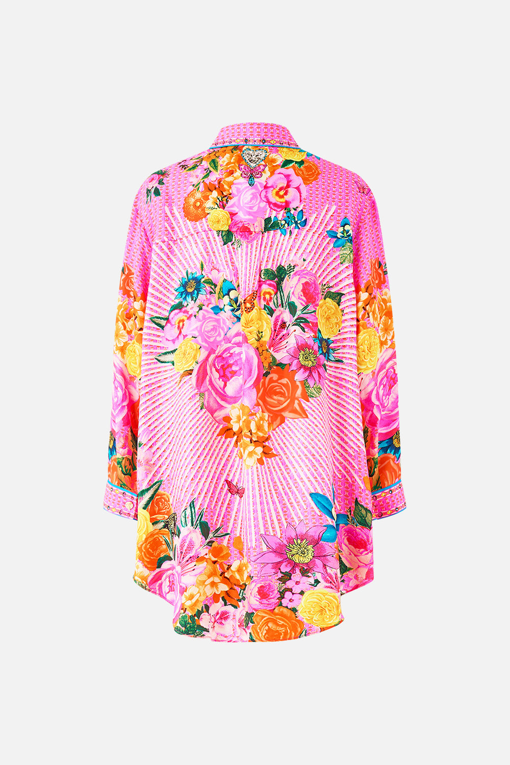 CAMISA TÚNICA CON BOLSILLOS ILUSTRACIÓN NACIÓN