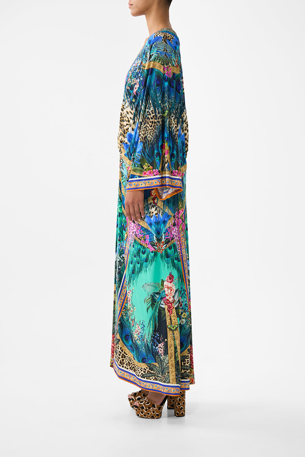 VESTIDO DE PUNTO CON PLIEGUES DELANTEROS ANIMAL ALCHEMY