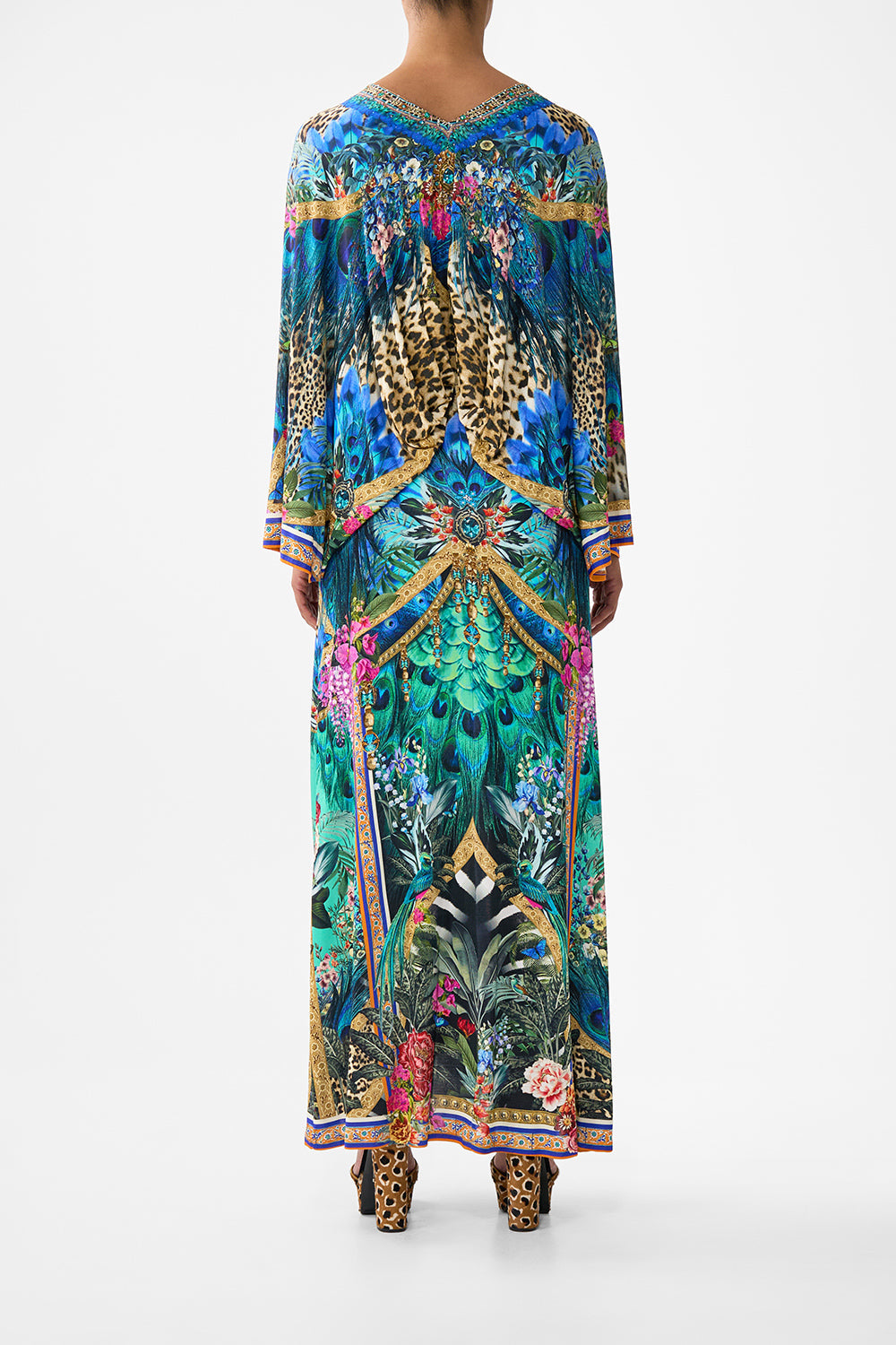 VESTIDO DE PUNTO CON PLIEGUES DELANTEROS ANIMAL ALCHEMY