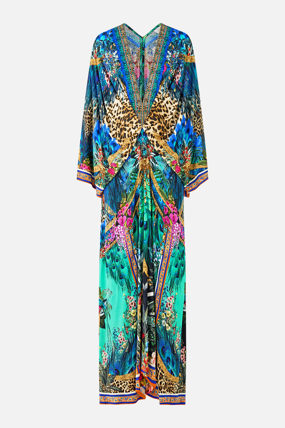 VESTIDO DE PUNTO CON PLIEGUES DELANTEROS ANIMAL ALCHEMY