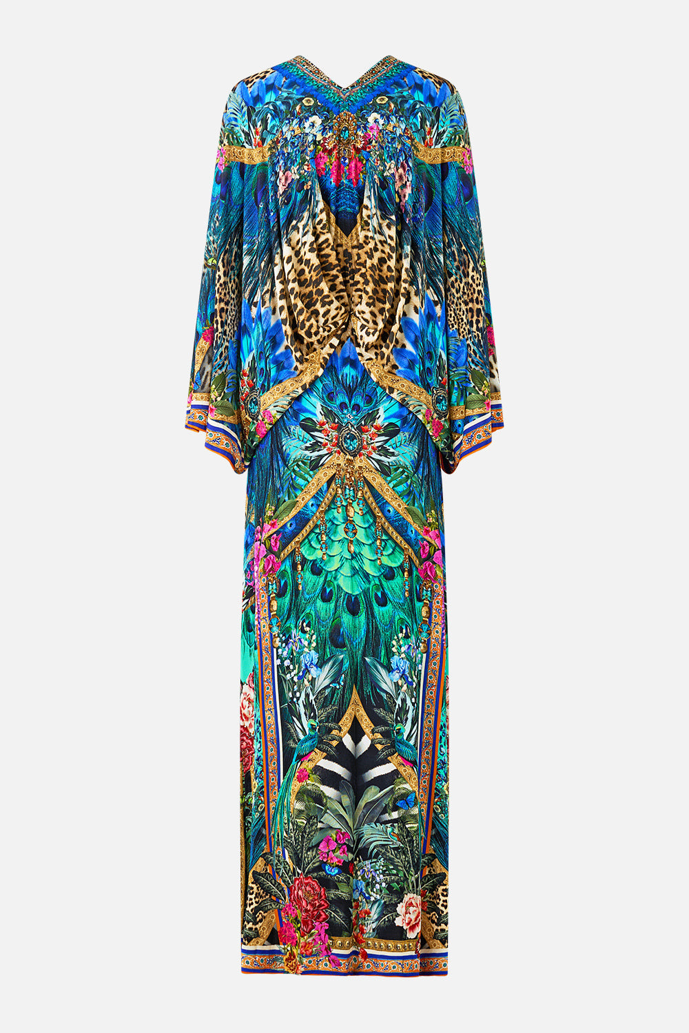 VESTIDO DE PUNTO CON PLIEGUES DELANTEROS ANIMAL ALCHEMY