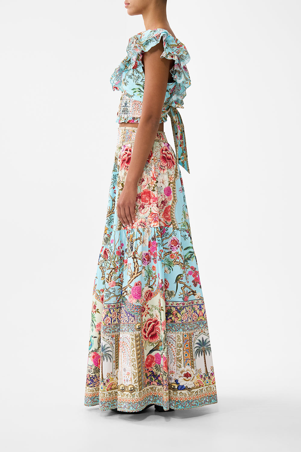 Sultans And Queens Skirt With Shaped Seam | CAMILLA US – CAMILLA