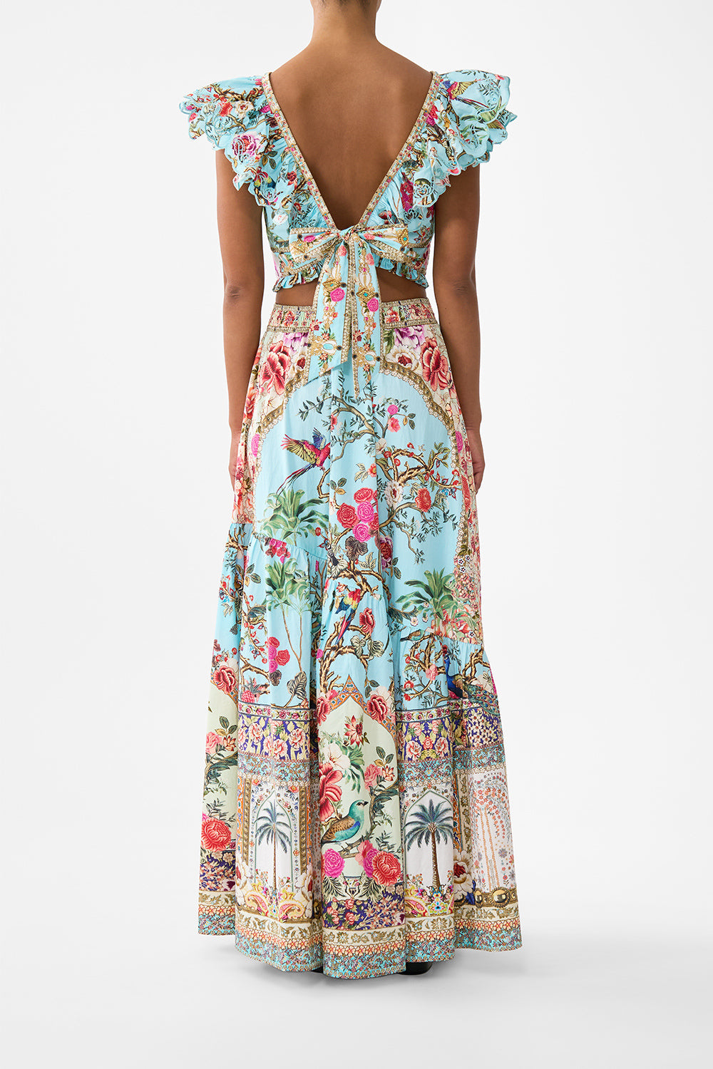 Sultans And Queens Skirt With Shaped Seam | CAMILLA US – CAMILLA
