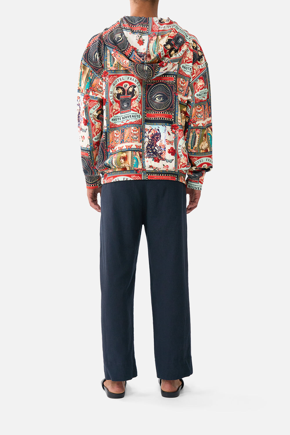 SUDADERA CON CAPUCHA HOLGADA DE TALLA GRANDE CON BOLSILLO CANGURO CACHIMBA DE ALTA CALIDAD