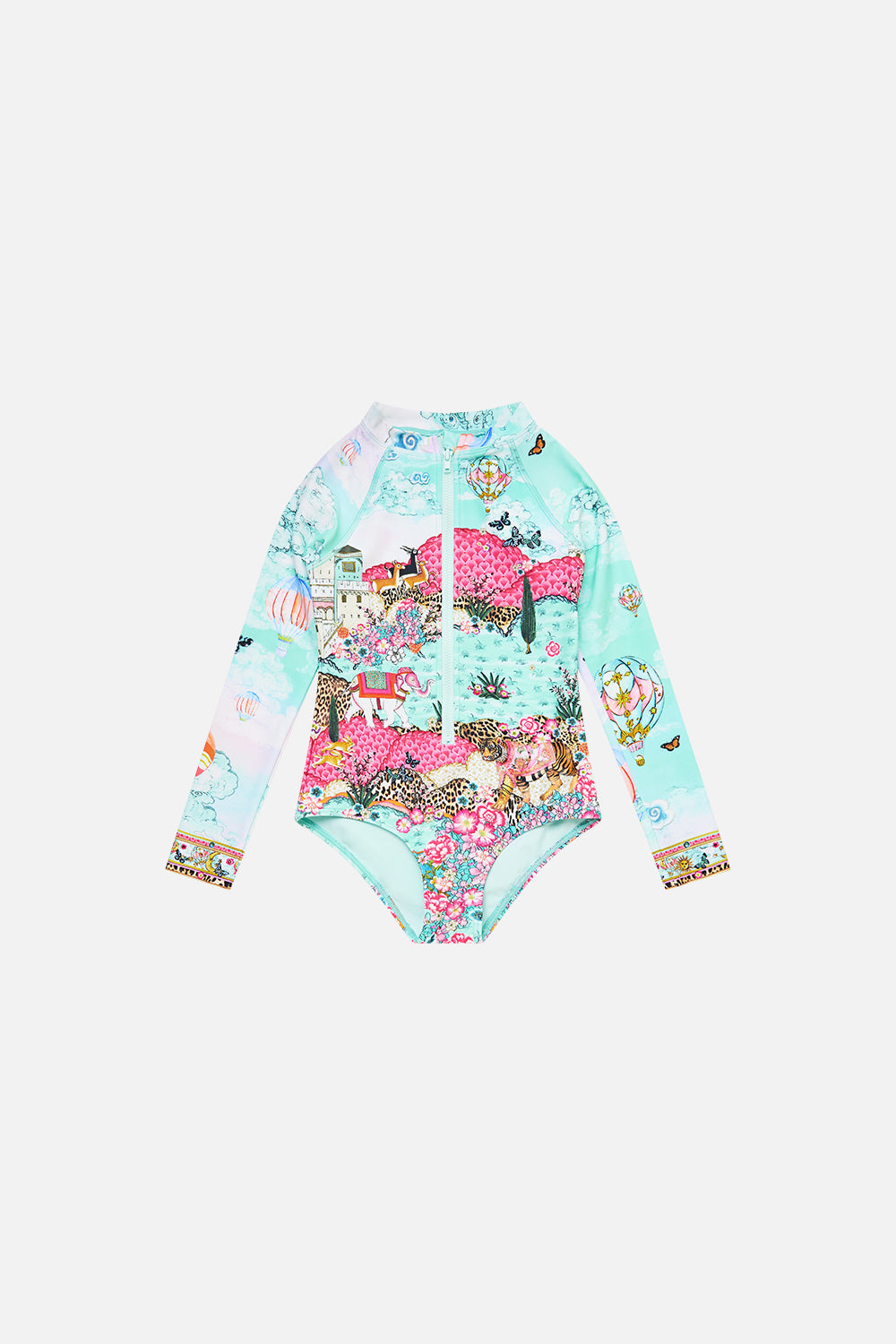 TRAJE DE BAÑO MANGA LARGA CON CIERRE PARA NIÑOS MINIATURE MOMENTS