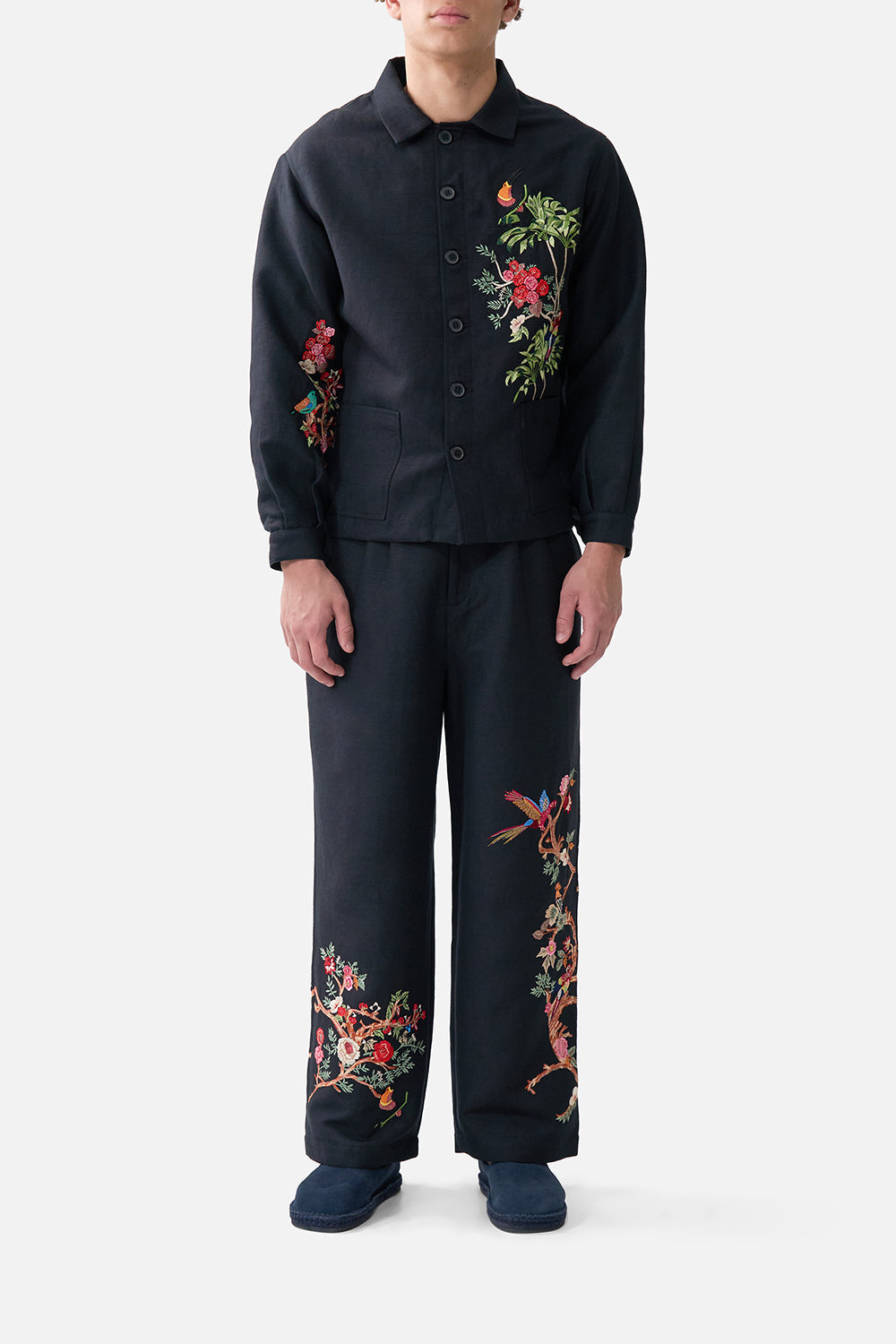 CHAQUETA DE FAENA BORDADA SULTANES Y REINAS