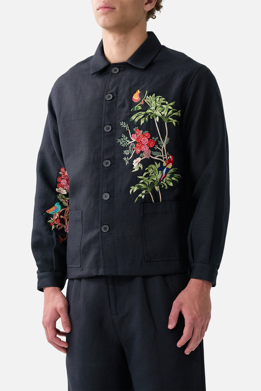 CHAQUETA DE FAENA BORDADA SULTANES Y REINAS