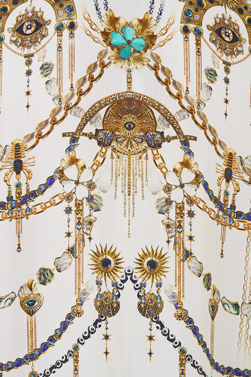 LONG SLEEVE HIDDEN PLACKET SHIRT CHAIN GANG