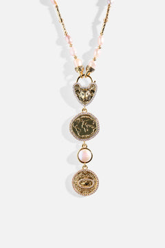 GYPSET GLITTERATI PEARL NECKLACE GOLD