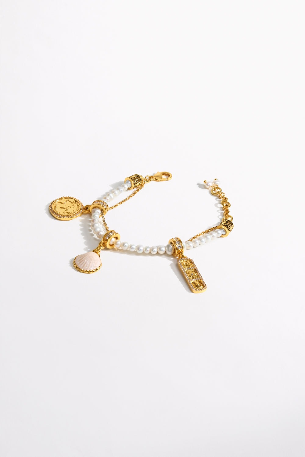 GYPSET GLITTERATI CHARM BRACELET GOLD