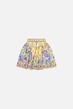 KIDS GATHERED A LINE MIDI SKIRT DARLING BUDS