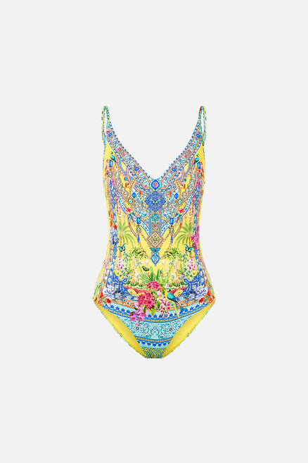 Treat Ürself jacquard cami one-piece Treat Ürself jacquard cami