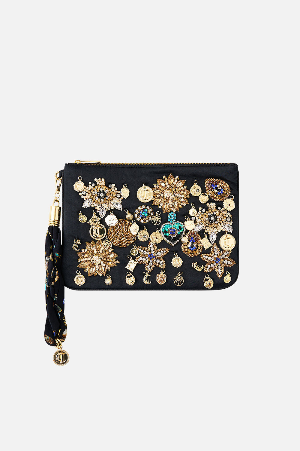 SCARF CLUTCH AMULETS AND ALCHEMY