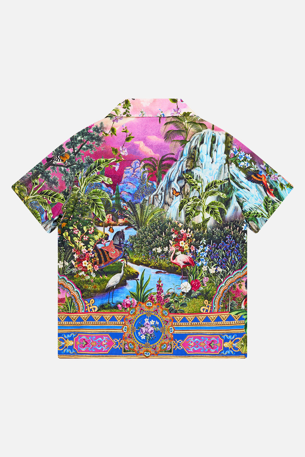 CAMISA DE MANGA CORTA PARA NIÑO CON CUELLO CAMPISTA DELICIA TURCA