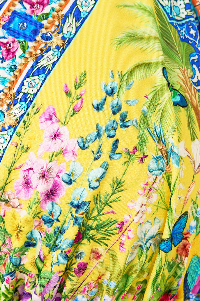 SOFT THICK TIE TRI BIKINI SET WITH EYELET TRIMS SULTANAHMET SUMMER