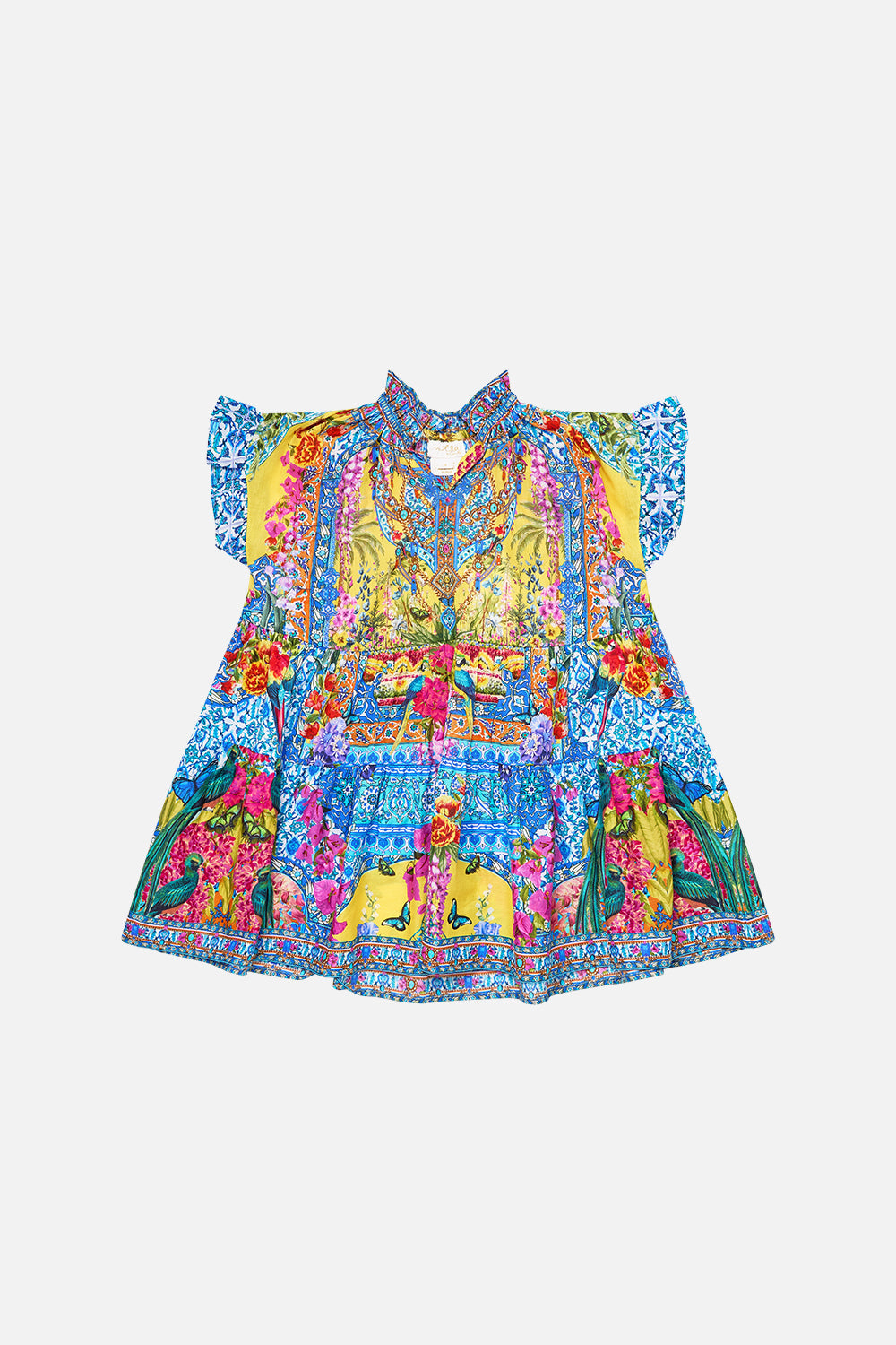 MINIVESTIDO INFANTIL ANCHO DE VOLANTES SULTANAHMET VERANO