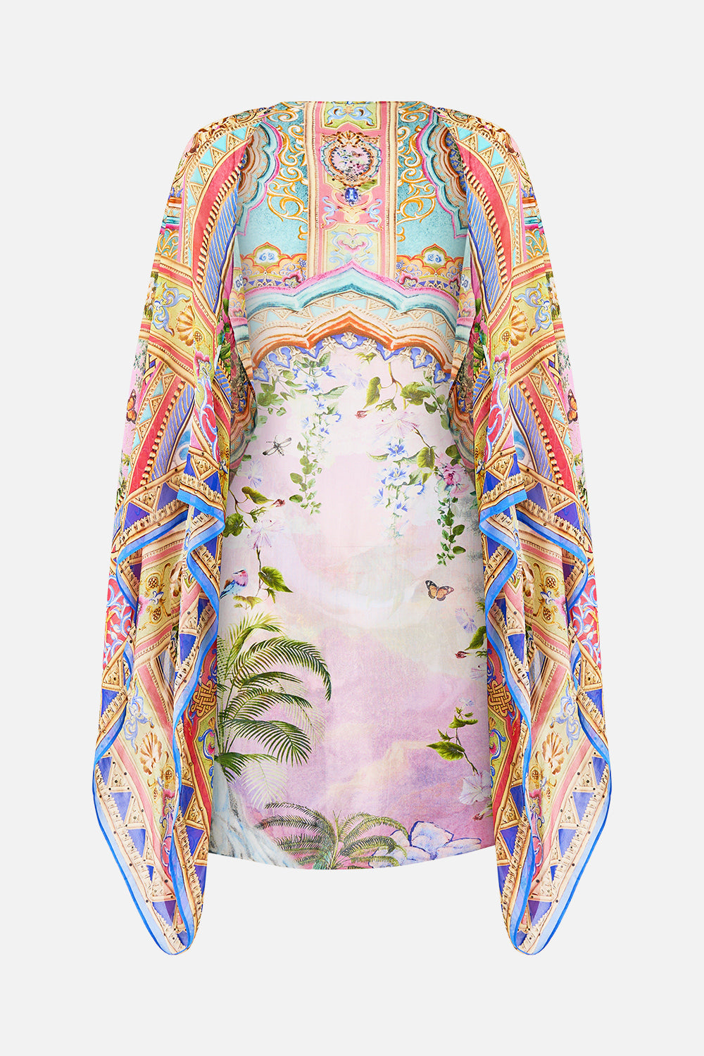 SILK CHIFFON SHRUG TURKISH DELIGHT