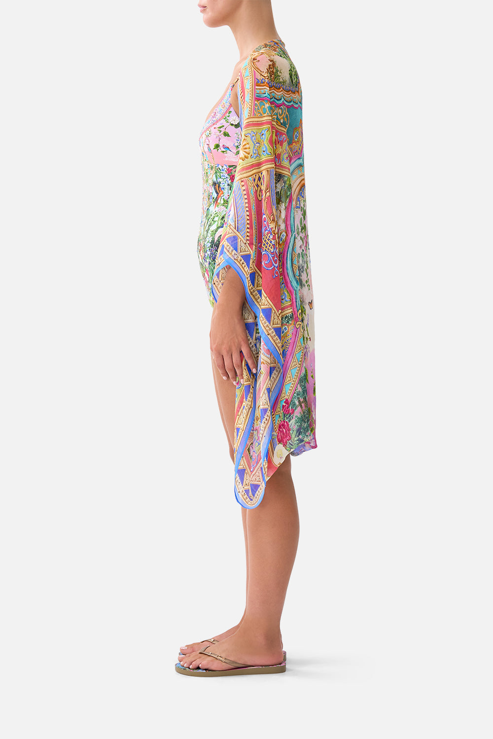 SILK CHIFFON SHRUG TURKISH DELIGHT