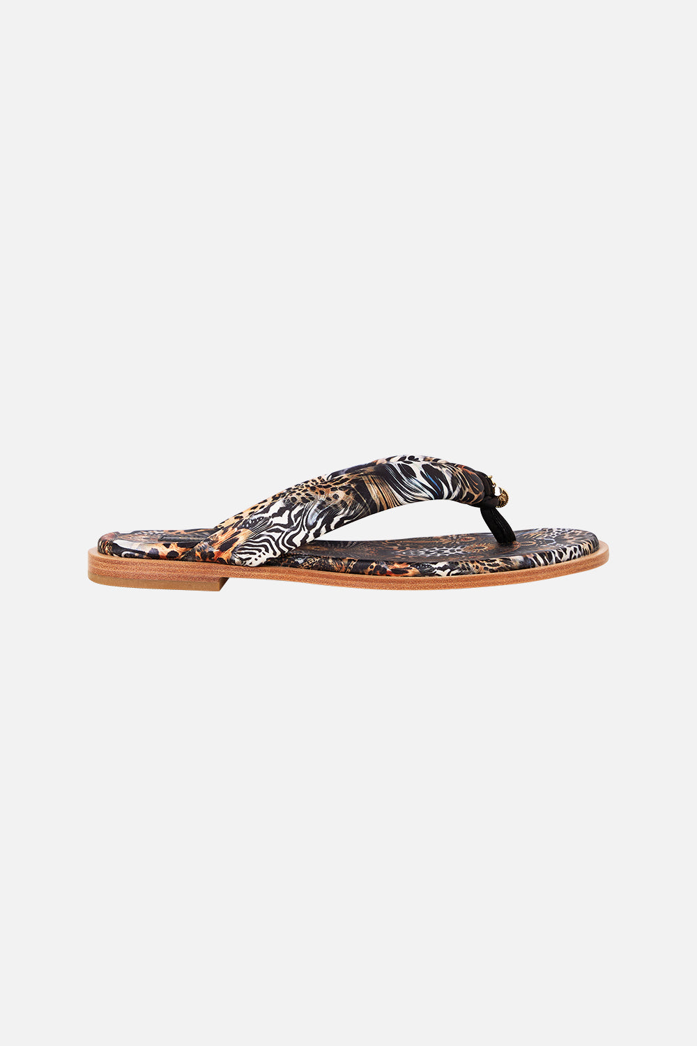 LINA PADDED THONGS FELINE FOLKLORE