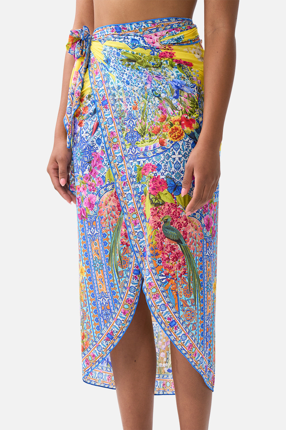EYELET WRAP MAXI SARONG WITH TIE WAIST SULTANAHMET SUMMER