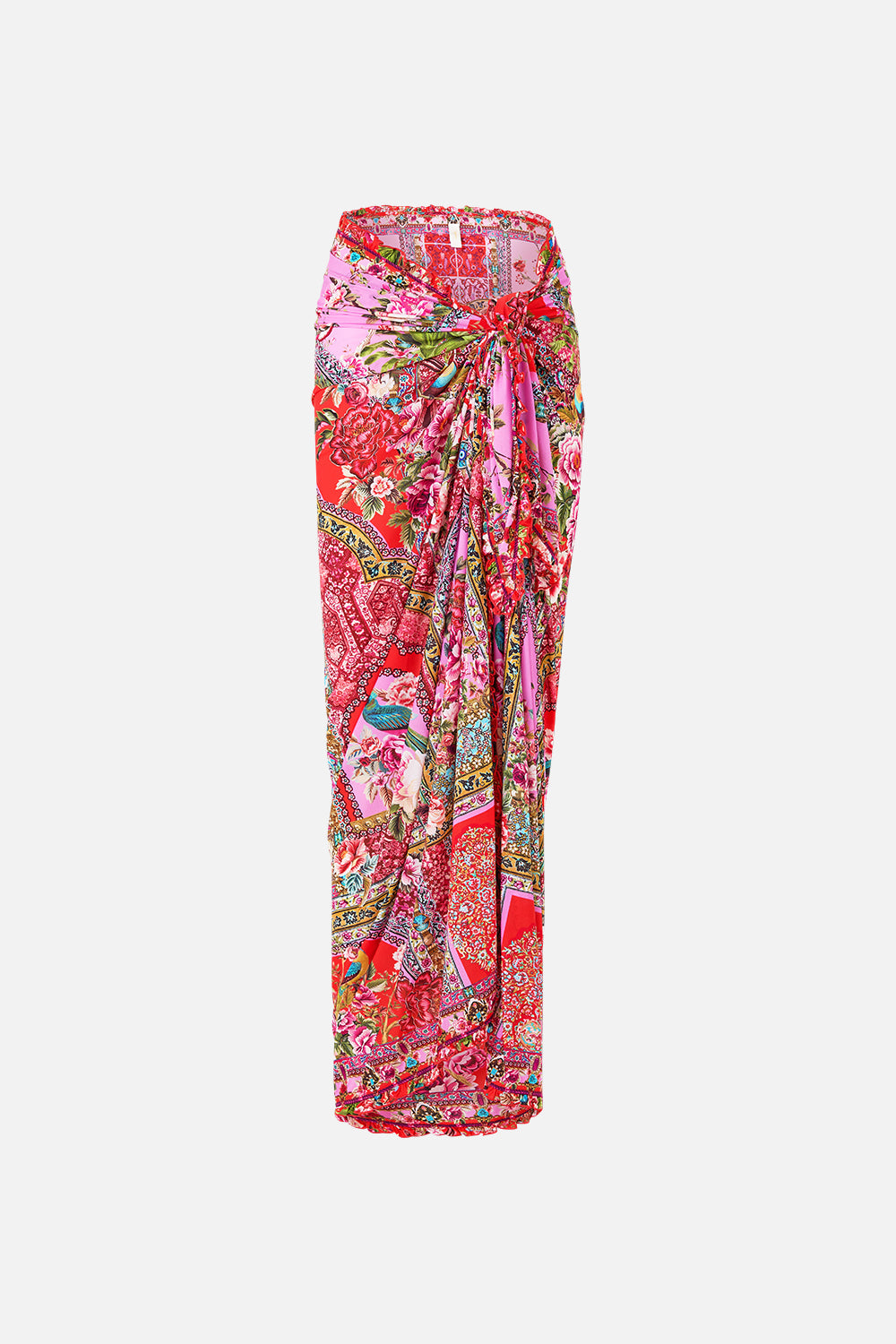 MULTI WEAR LONG SARONG WITH FRILL EDGE HEIRLOOM EMPIRE