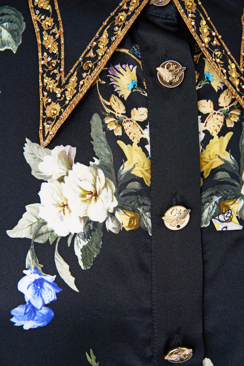 SHIRT DRESS WITH BLOUSON SLEEVE OTTOMAN ELEGANCE