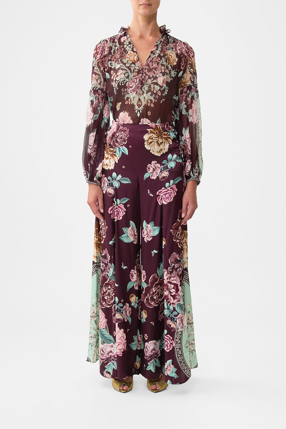 FLARES WITH LACE UP SIDE IF THESE TILES COULD TALK